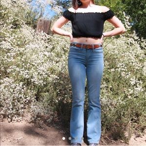 Bootcut Levi’s jeans